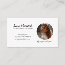 Simple Professional Circle Portrait and Logo