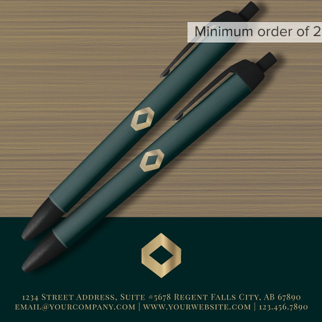Simple Professional Custom Logo Black Ink Pen (Creator Uploaded)
