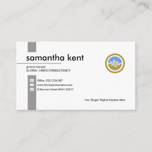 Simple Professional Exquisite CEO Founder Business Card