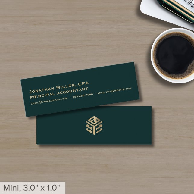 Simple Professional Mini Business Card (Creator Uploaded)