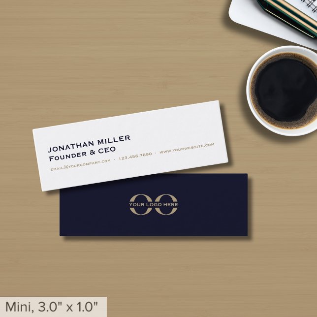 Simple Professional Mini Business Card (Creator Uploaded)