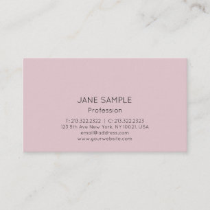 Simple Professional Modern Elegant Design Business Card