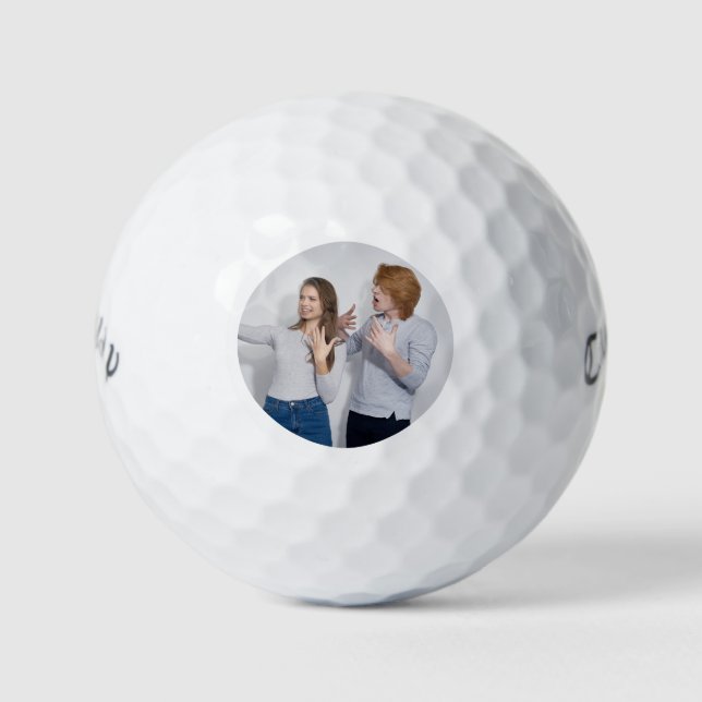 Simple Professional Photo Golf Balls (Front)