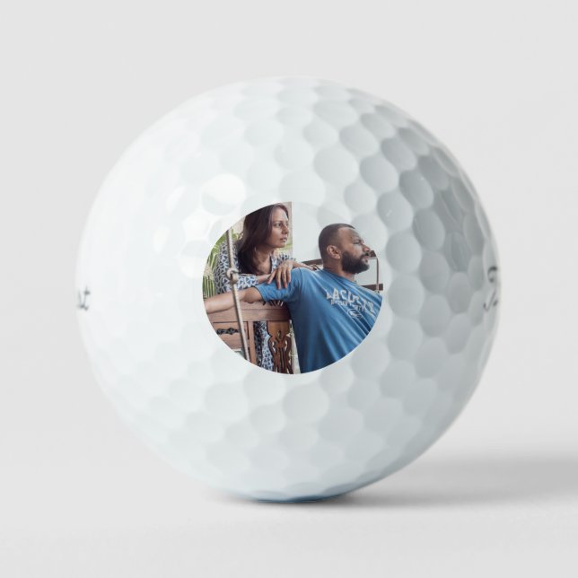 Simple Professional Photo Golf Balls (Front)