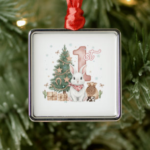 Simple Professional Photo Premium Square Metal Tree Decoration