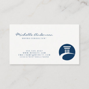 Simple Professional Pillar Classic Business Card