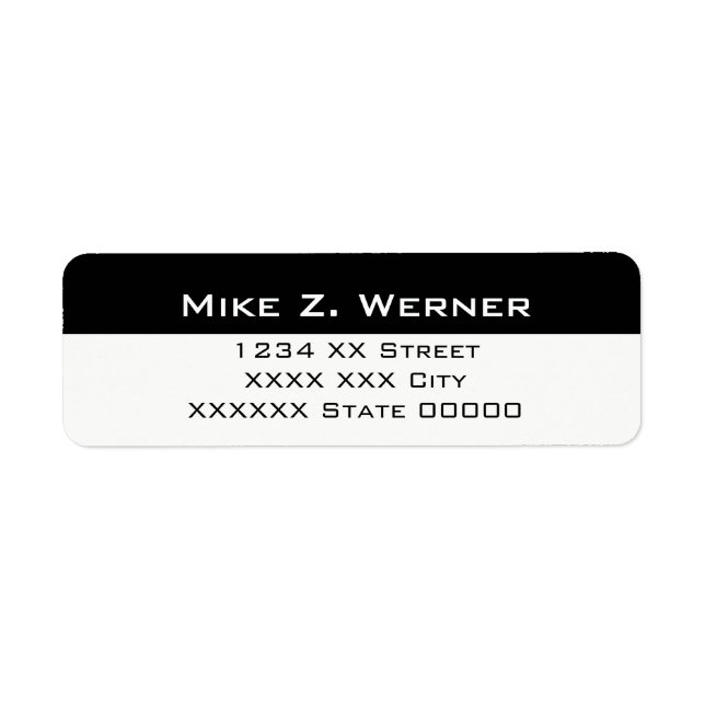 simple professional white/black (Front)