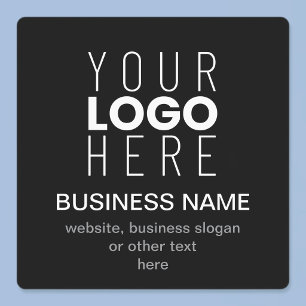 Simple Promotional Template for Your Business Logo
