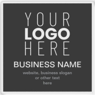 Simple Promotional Template for Your Business Logo