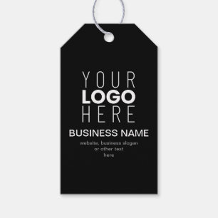 Simple Promotional Template for Your Business Logo Gift Tags