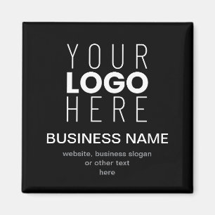 Simple Promotional Template for Your Business Logo Magnet