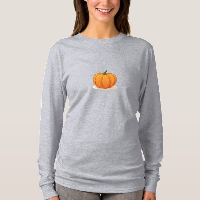 Simple Pumpkin T-Shirt (Front)