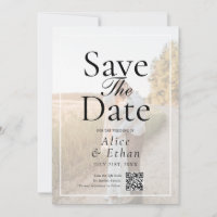 Simple QR Code Photo Wedding