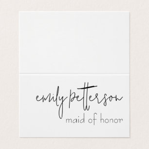 Simple Quaint Place Cards