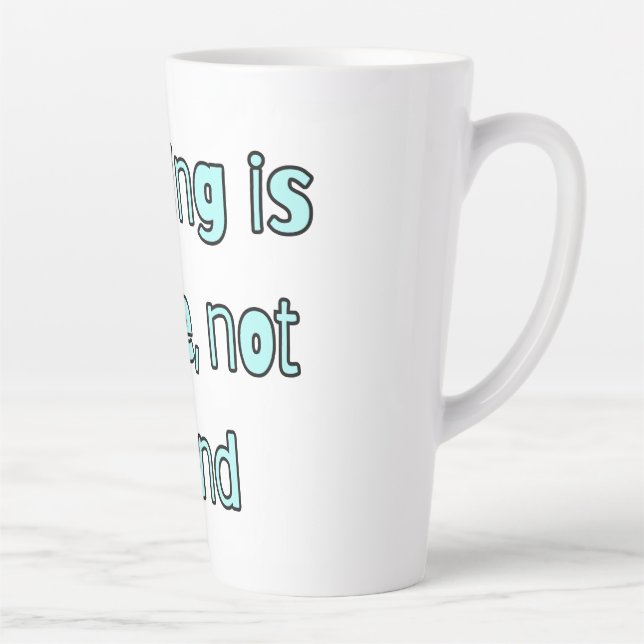 Simple quote mug (Right)