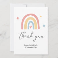 Simple Rainbow Baby shower
