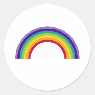Simple Rainbow Sticker sheet