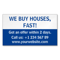 Simple Real Estate Investor  We Buy Houses Folded