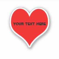 Simple Red Heart Design