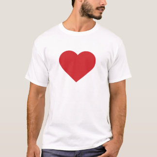 Simple Red Heart T-Shirt