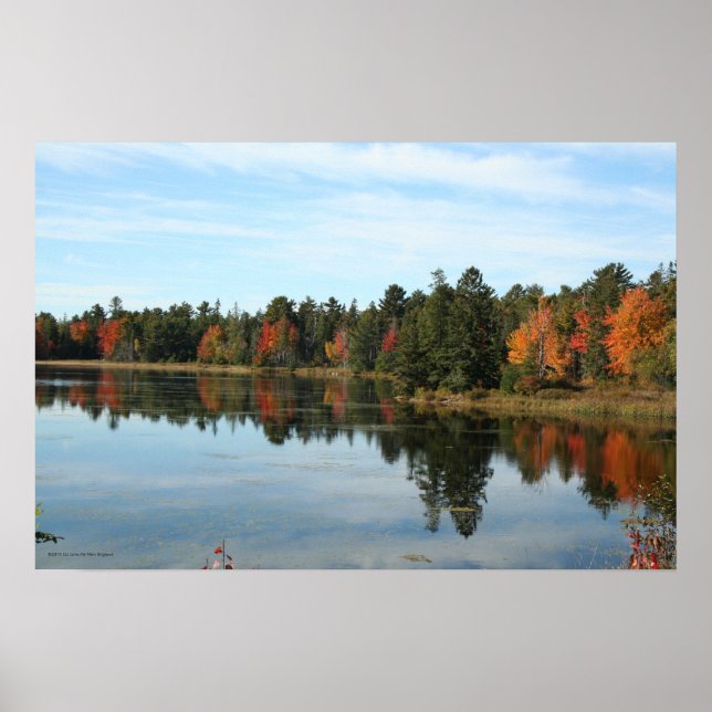 Simple Reflections - New England Gallery Print (Front)