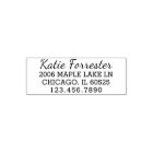 Simple Return Address | Custom Text 4 Lines Phone