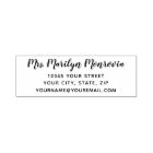 Simple Return Address