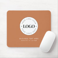 Simple Round Business Logo & Text Company Custom