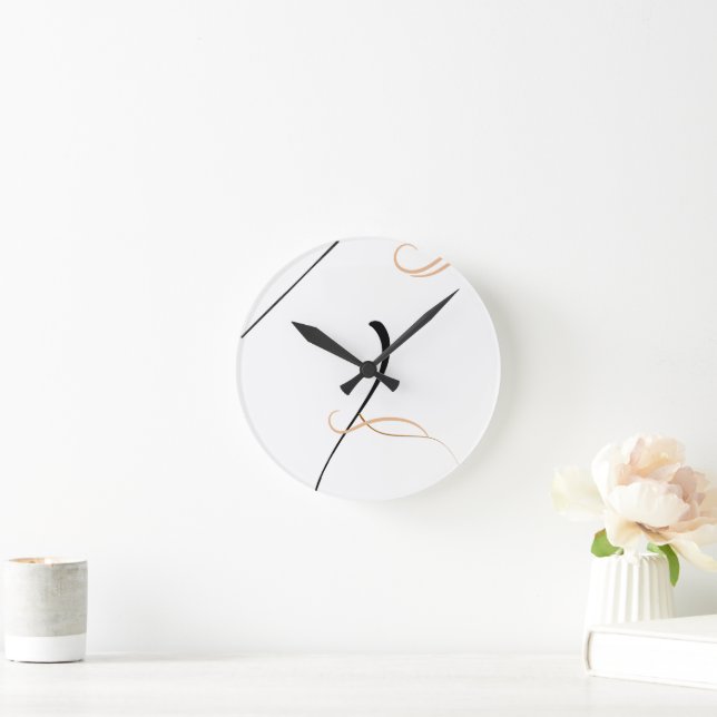 simple round clock (Home)