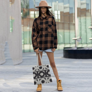 Simple rounds tote bag