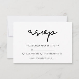Simple RSVP Card