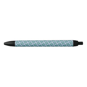 Simple Rustic Blue Style Chake Black Ink Pen