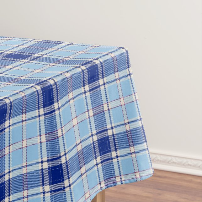 Simple Rustic  Blue Style Chake  Tablecloth (In Situ)