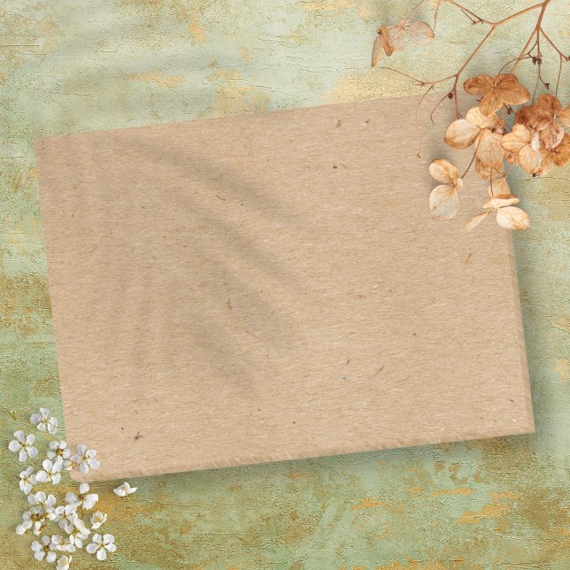 Simple Rustic Kraft Paper Style Post-it Notes (Simple Rustic Kraft Paper Style Post-it Notes)