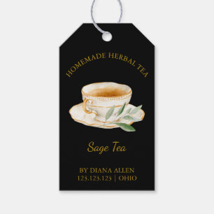 Simple Sage Tea Hang Tag