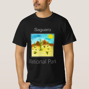 Simple Saguaro Cactus, Saguaro National Park T-Shirt