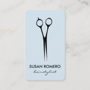 Simple Salon Shears Business Card