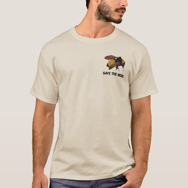 SIMPLE SAVE THE BEES SHIRT (Front)
