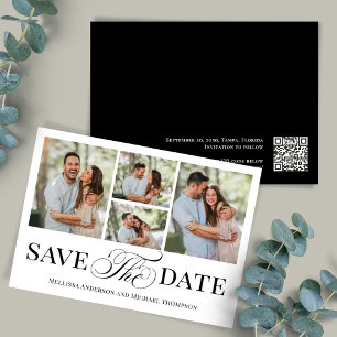 Simple Save the Date Script Photo Collage