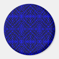 Simple Scribble | Mirror Tiling | Blue |