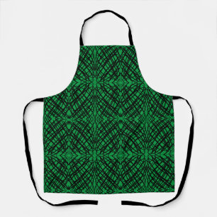 Simple Scribble   Mirror Tiling   Green   Apron