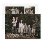 Simple Script 3 Photo Happy New Year