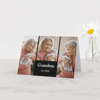 Simple Script Grandma Year Est. 3 Photo