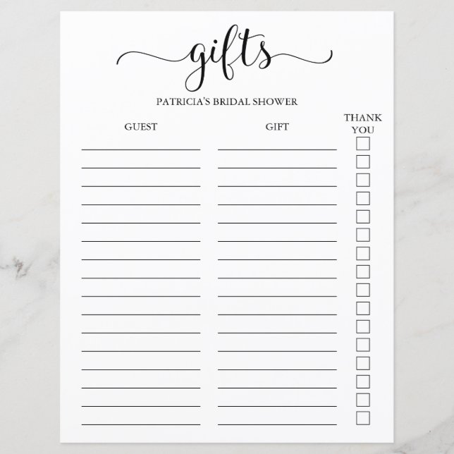 Simple Script Guest List Log Tracker (Front)