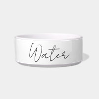 Simple script pet water bowl