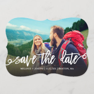 Simple Script Save The Date Photo