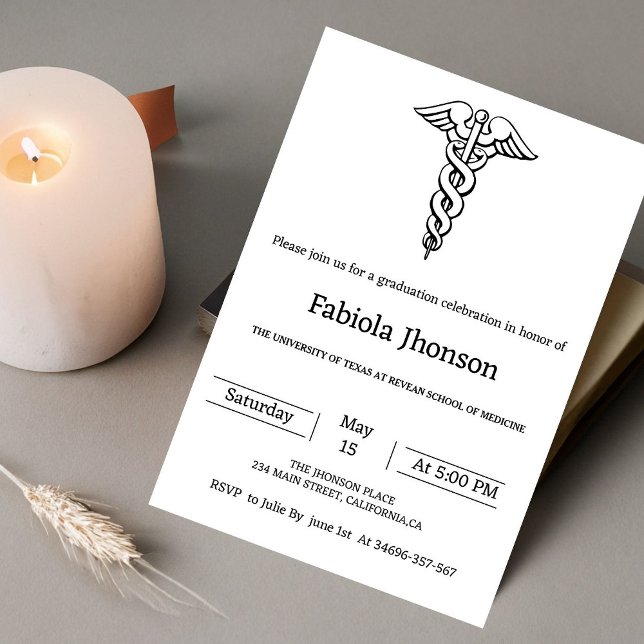 Simple script university college of law graduation announcement (Creator Uploaded)