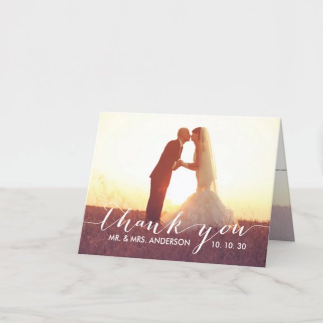 Simple Script | Wedding Thank You Folded Card (Creator Uploaded)