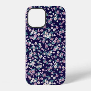 Simple seamless floral pattern with bright colorfu iPhone 12 case