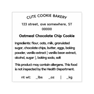 Simple Self-Inking Rubber Stamp